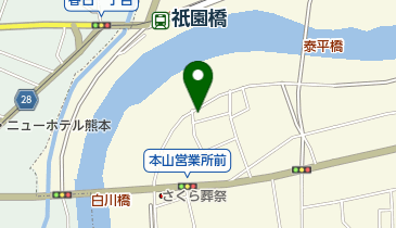 吉本料理教室の地図画像