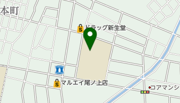 熊本市 尾ノ上小児童育成クラブの地図画像