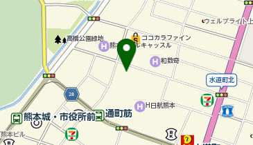 有限会社西野楽器店の地図画像