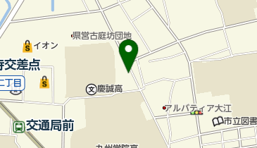 上野屋楽器の地図画像