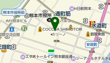 桑本第一ビル保安室の地図画像