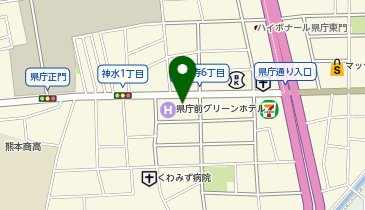 建神ビル管理人室の地図画像