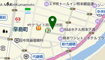 ぎょうざの丸岡 熊本店の地図画像