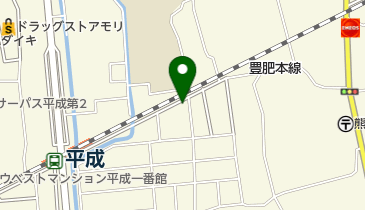 シミヅ産業株式会社熊本営業所の地図画像