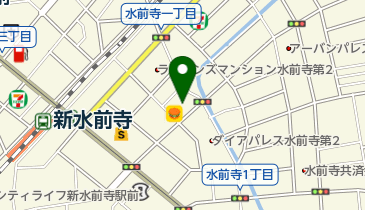 アバヘアーライフの地図画像