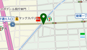 カットハウスヒデの地図画像