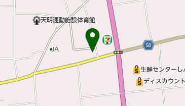 美容室Kei奥古閑店の地図画像