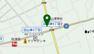 ぶーけファイブ美容室の地図画像