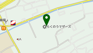 らくのうマザーズ牛乳 宅配申し込み受付センターの地図画像