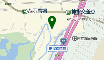 崇教真光熊本中修験道場の地図画像