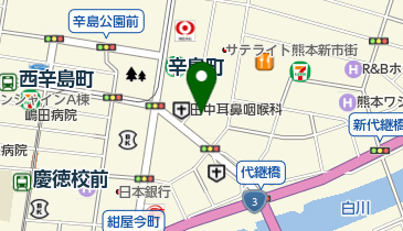 株式会社ジャックス熊本支店の地図画像