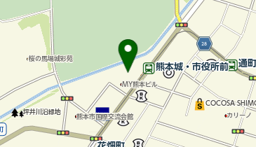 熊本県医師会の地図画像
