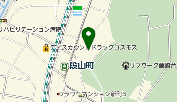 藤崎台童園の地図画像