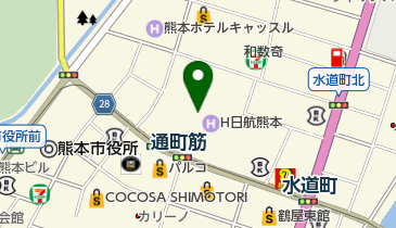 同仁堂 本部の地図画像