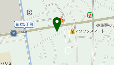 メナード化粧品神水代行店の地図画像