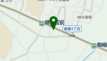 モイスティーヌ健軍サロンの地図画像