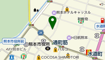 株式会社モイスティーヌティアラ 上通サロンの地図画像