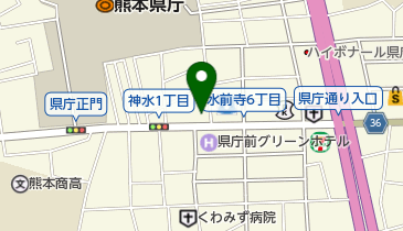 株式会社日本住宅保証検査機構熊本営業所の地図画像