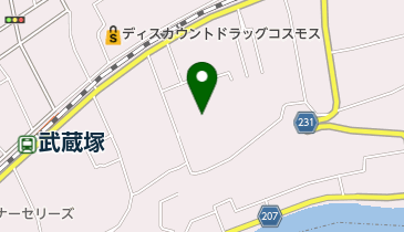 龍田ゴルフ練習場の地図画像