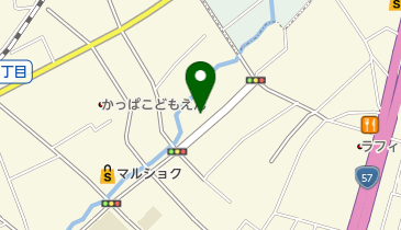 呉服の帯山の地図画像