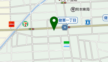 株式会社まるやま 熊本店の地図画像