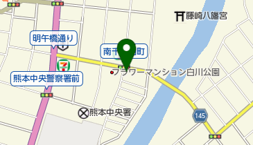 中山清酒屋の地図画像