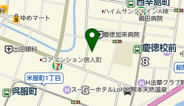 横田酒店の地図画像