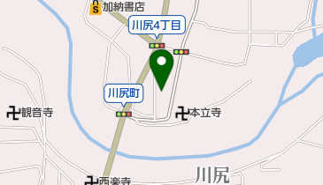 上長自動車整備工場の地図画像