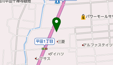熊本三菱自動車販売株式会社本店部品部の地図画像