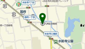 熊本市在宅介護支援センターいずみの地図画像