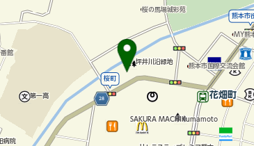 キリンビール株式会社熊本支店の地図画像