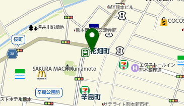 みずほ証券株式会社熊本支店の地図画像