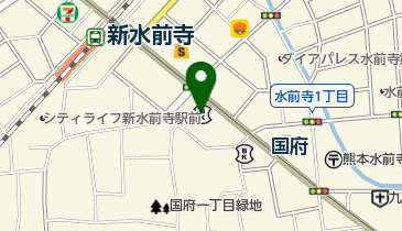 熊本第一信用金庫 水前寺支店の地図画像