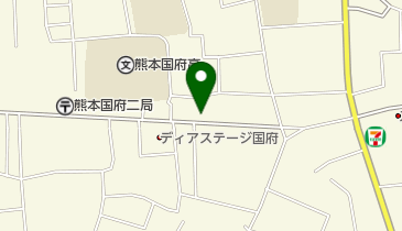 読売新聞 読売センター水前寺の地図画像