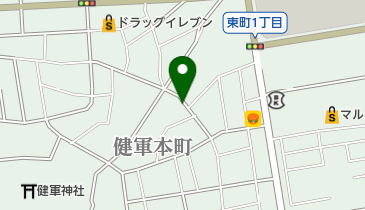 東部設備工業株式会社の地図画像