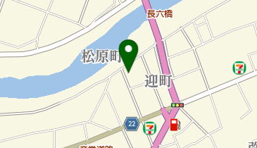 有限会社永松生花店の地図画像