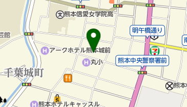 上通整骨院の地図画像