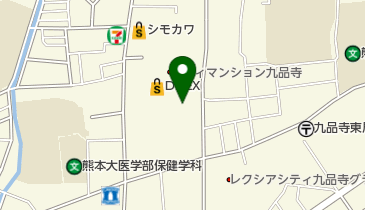 九品寺鍼灸整骨院の地図画像