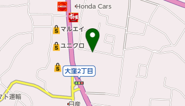 野田林業株式会社 飛田倉庫の地図画像