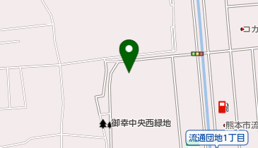 興南冷蔵運輸株式会社熊本冷蔵倉庫の地図画像