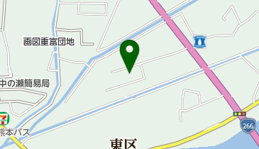 社団法人熊本県造園建設業協会の地図画像