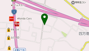 たこやき大阪・蜂来饅頭チェーン店本部の地図画像