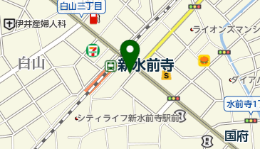 ツヅキ時計店の地図画像