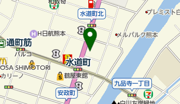 有限会社友井時計店の地図画像