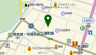 ギャラリーヤマダの地図画像