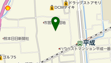 熊本県園芸資材株式会社の地図画像