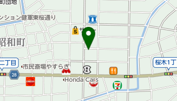 有馬鍼灸治療院の地図画像