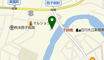 白川わくわくランドの地図画像