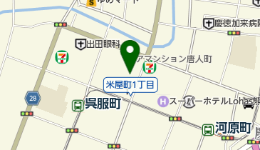 朝日プラザ五福管理室の地図画像