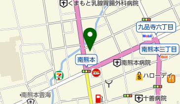 美容室ステップの地図画像